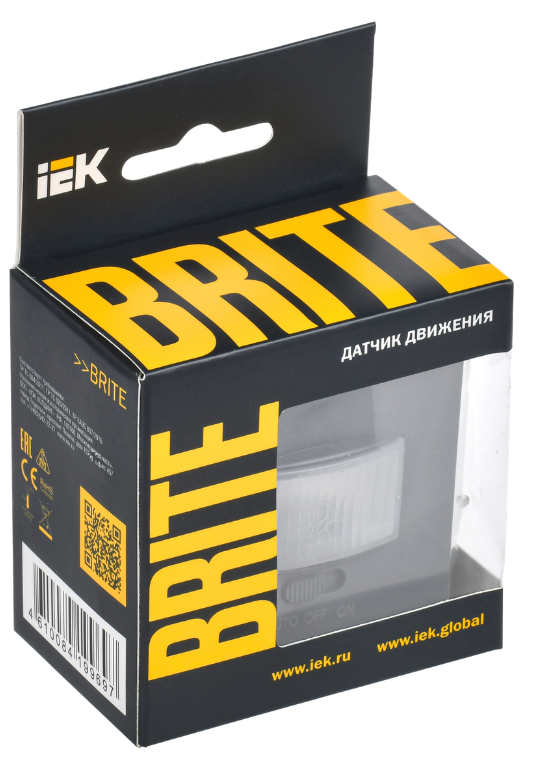 Датчик движения IEK BR-MS10-N-150-05-K35 BRITE ДС10-1-БрМ Маренго