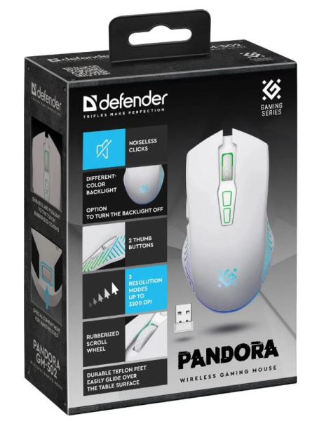 фото Мышь Wireless Defender Pandora GM-502 в Омске