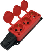 фото Удлинитель iTOK i-CONNECT-COLOR-SUR-KG-315-3-54-20-RED