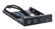 фото Планка Gembird FP3.5-USB3-2A1C-CR