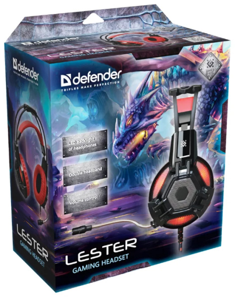 фото Гарнитура  Defender GAMING LESTER