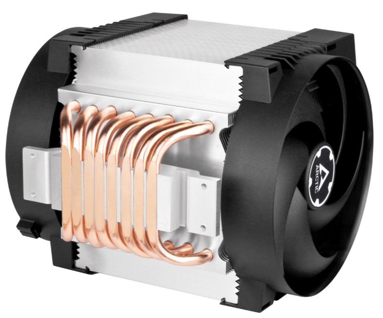 

Кулер ARCTIC Freezer 4U-M Rev. 2 ACFRE00133B LGA4189/4677/SP3/SP3/sTR5/TR4 (TDP 350W, 2*120mm, 400-2300rpm, 71.9CFM, 40dBa), Freezer 4U-M Rev. 2