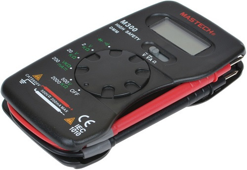 Изображение товара Мультиметр Mastech 13-2006 для измерений напряжения сопротивления и прозвонки