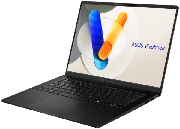 фото Ноутбук  ASUS VivoBook S14 OLED M5406NA-QD107W в Красноярске 14 ", Ryzen 5, 8 Гб RAM, 512 Гб SSD, Radeon Graphics, Черный