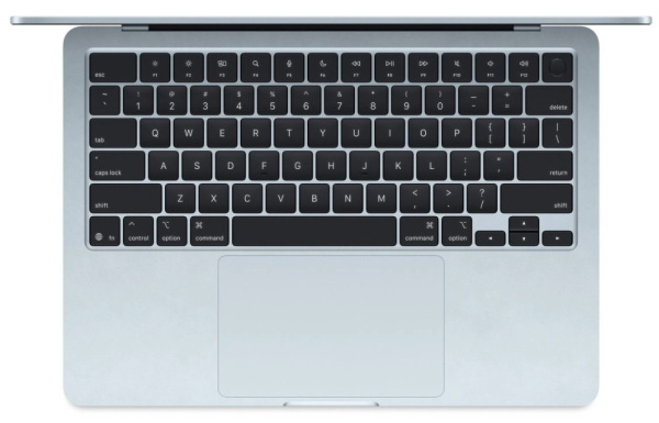 фото Ноутбук  Apple MacBook Air 15 2026 в Санкт-Петербургe 15.3 ", M, 16 Гб RAM, 512 Гб SSD, Голубой
