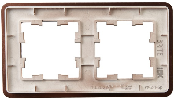 фото Рамка двойная  IEK BR-M22-M-21-K30 в Казани