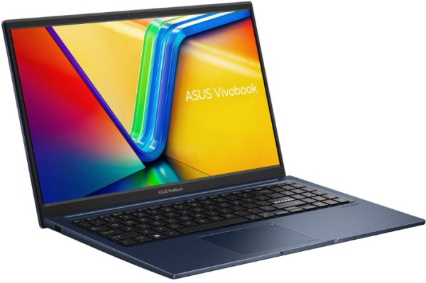 фото Ноутбук ASUS VivoBook X1504VA-BQ4059 15.6" (Intel Core 3, 16Гб DDR5, SSD 512 Гб, , Без ОС) Синий [90NB13Y1-M03UC0]