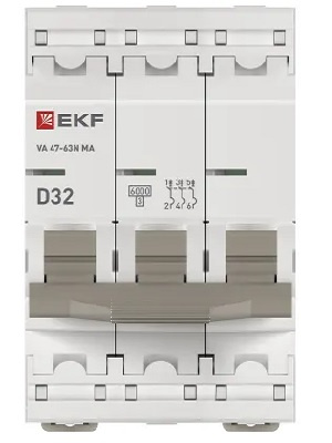 фото Автоматический выключатель  EKF M63MA6332D в Уфе