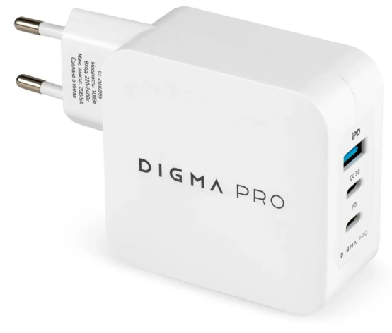 фото Зарядное устройство сетевое Digma Pro DPW10B в Уфе