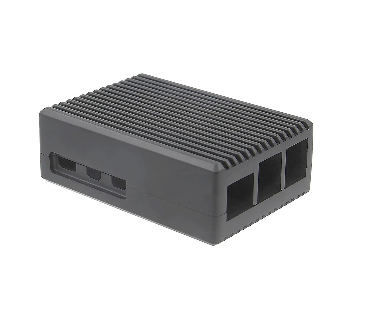 

Корпус Qumo RS050 51376 Aluminium Case for Raspberry Pi 5, grey, RS050