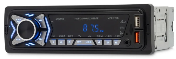 фото Автомагнитола  Digma MCP-227B в Челябинске