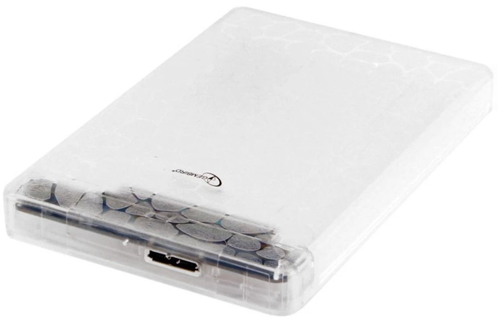 

Внешний корпус для HDD SATA 2.5” Gembird EE2-U3S-32P серый, USB 3.0, SATA, пластик, EE2-U3S-32P