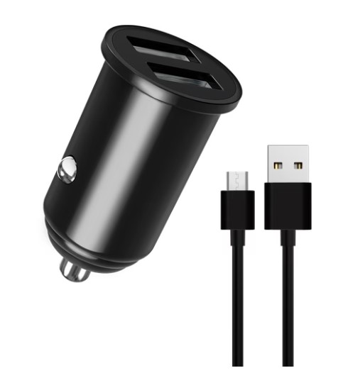 

Зарядное устройство автомобильное TFN TFN-CCRPD07 2*USB Type-А, 3.1A+Micro-USB, чёрное, TFN-CCRPD07