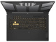 фото Ноутбук  ASUS TUF F17 FX707VUR-HX225 в Смоленске 17.3 ", Core 5, 32 Гб RAM, 512 Гб SSD, GeForce RTX 4050, Серый