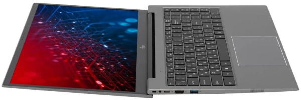 фото Ноутбук  iRu Planio 15INPR в Волгограде 15.6 ", N, 16 Гб RAM, 512 Гб SSD, UHD Graphics, Серый