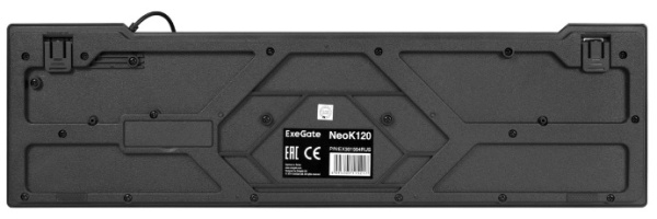 фото Мембранная клавиатура Exegate Neo K120, USB, Черный [EX301554RUS] в Челябинске