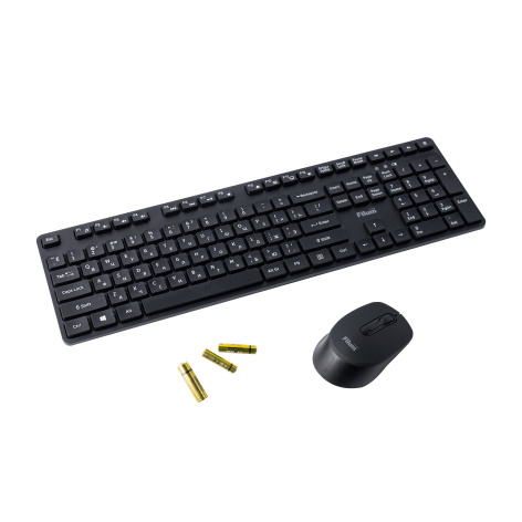 фото Клавиатура и мышь wireless Filum FL-KTW15-BK в Краснодаре