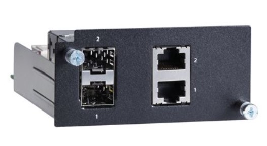 

Модуль расширения MOXA PM-7500-2GTXSFP 2 комбо-порта 100/1000 BaseT(X) (RJ-45 + SFP) для коммутатора PT-7528-24TX, PM-7500-2GTXSFP
