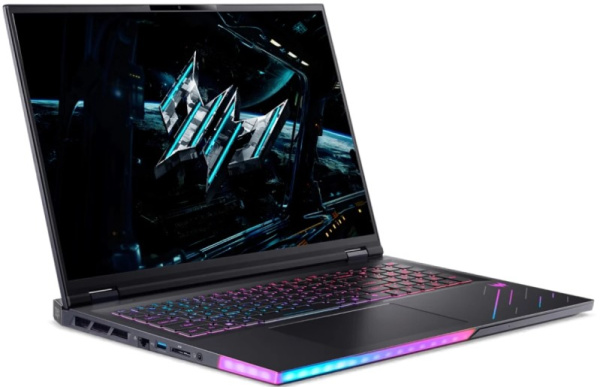 фото Ноутбук  Acer Predator Helios 18 AI PH18-73-939Q в Челябинске 18 ", Core Ultra 9, 32 Гб RAM, 2 Тб SSD, GeForce RTX 5080, Черный