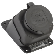 фото Розетка IEK PKR22-016-2-K02