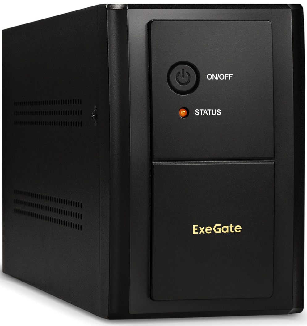 

Источник бесперебойного питания Exegate SpecialPro UNB-1500.LED.AVR.EURO.RJ.USB EP212521RUS 1500VA/950W, LED, AVR, 4 евророзетки, RJ45/11, USB, black, SpecialPro UNB-1500.LED.AVR.EURO.RJ.USB