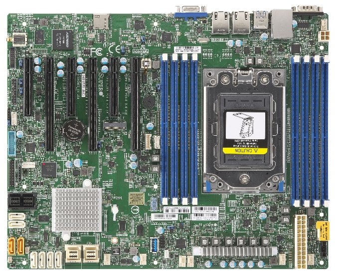 

Материнская плата Supermicro MBD-H11SSL-I-B (AMD EPYC™ 7000 серии, 8xDDR4, 16xSATA, ATX 12 "x 9,6", M.2, 2x1GbE, 5xUSB 3.0, 4xUSB 2.0, VGA,COM), MBD-H11SSL-I-B