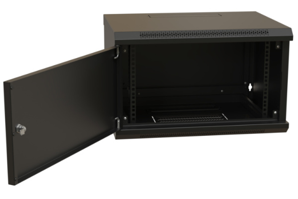 фото Шкаф настенный 19", 6U WRLine WR-TW-0645-SR-RAL9004 в Омске