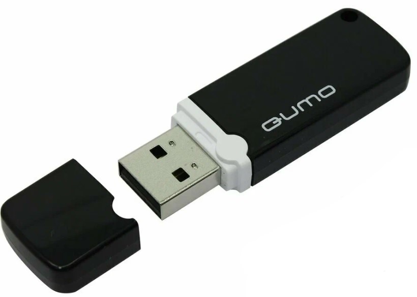 

Накопитель USB 2.0 8GB Qumo QM8GUD-OP2-black Optiva 02 Black, QM8GUD-OP2-black