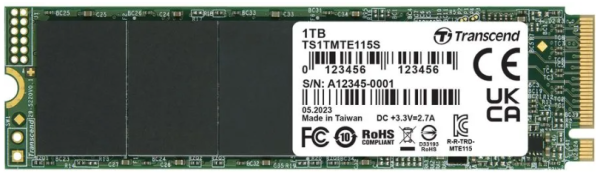 Изображение товара Накопитель SSD Transcend TS1TMTE115S 1000 ГБ M.2 NVMe