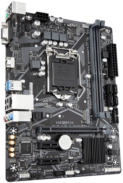 фото Материнская плата mATX GIGABYTE H410M H в Омске