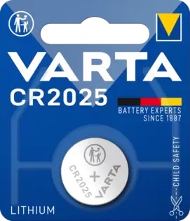 

Батарейка Varta ELECTRONICS CR2025 06025101401 BL1 Lithium 3V (6025) (1/10/100), ELECTRONICS CR2025