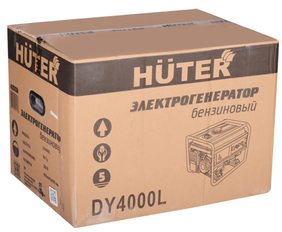 фото Генератор бензиновый Huter DY4000L в Казани