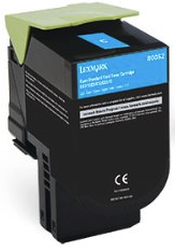 

Картридж Lexmark 80C0S20 голубой, для CX310dn/CX310n, 2000 копий, 80C0S20