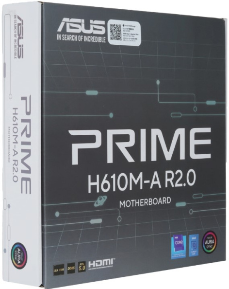 фото Материнская плата mATX ASUS PRIME H610M-A R2.0