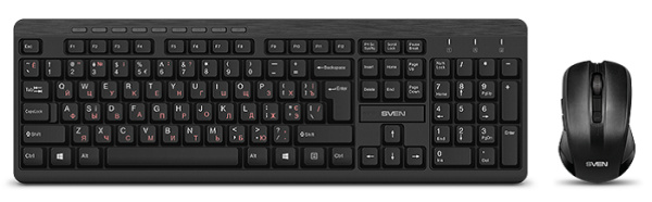 фото Клавиатура и мышь Wireless Sven KB-C3400W в Екатеринбурге