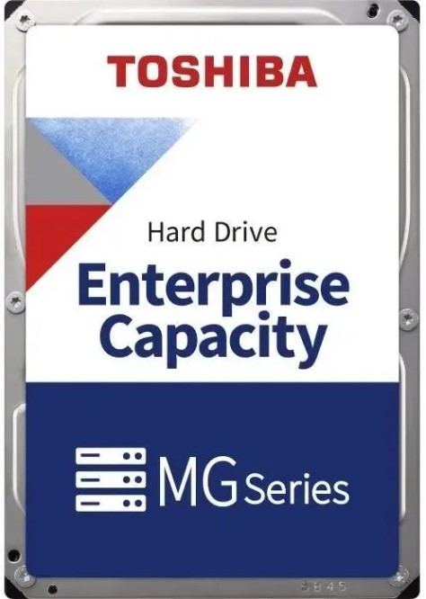 

Жесткий диск 10TB SAS 12Gb/s Toshiba (KIOXIA) MG10SDA10TE 10TB, 512MB, 7200rpm, MG10SDA10TE