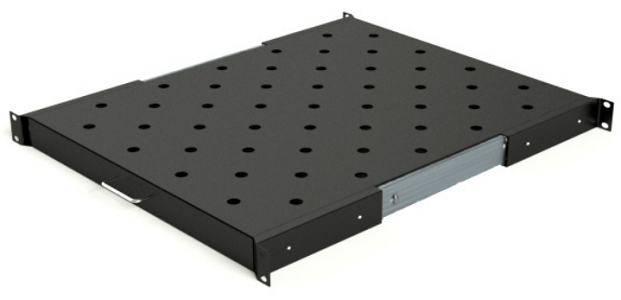 

Полка выдвижная Hyperline TSS2-366-RAL9004 глубиной 366 мм для шкафов с глубиной 600 мм (до 20 кг), цвет черный (RAL 9004) (для шкафов серии TTC2), TSS2-366-RAL9004