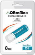 фото Накопитель USB 2.0 OltraMax OM-8GB-230-St Blue