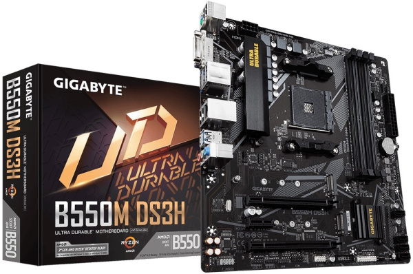 фото Материнская плата mATX GIGABYTE B550M DS3H в Самаре