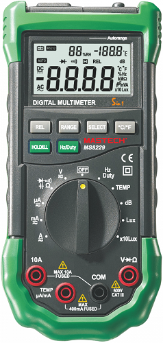 Изображение товара Мультиметр Mastech 13-2029 многофункциональный профессиональный прибор