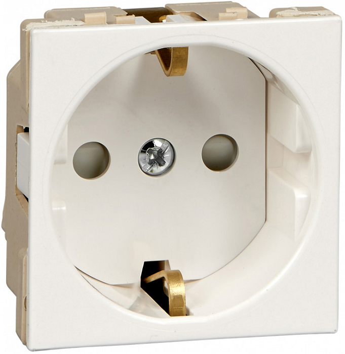

Розетка Schneider Electric RN16-113-BE Wessen 45 с/з для кабель-каналов RAL9010 белая, RN16-113-BE