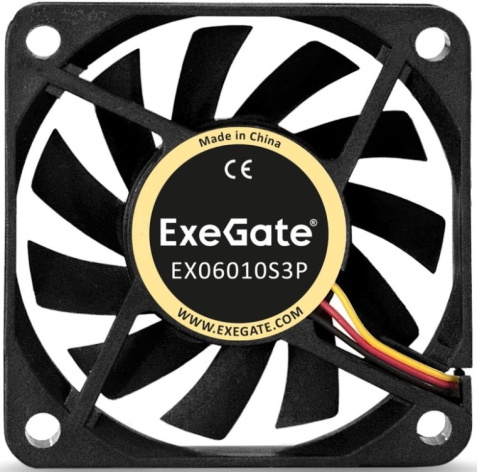 Изображение товара Вентилятор Exegate EX06010S3P-24 для корпуса ПК