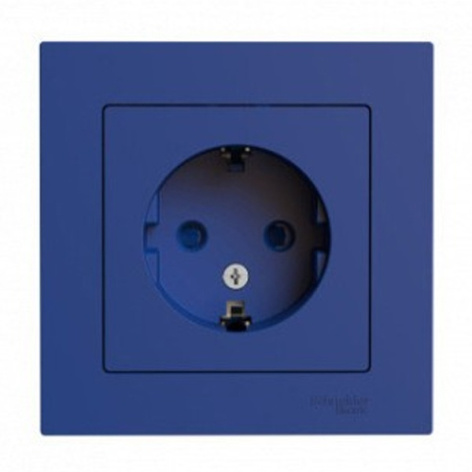 Изображение товара Розетка с заземлением Systeme Electric ATN001144 серия AtlasDesign