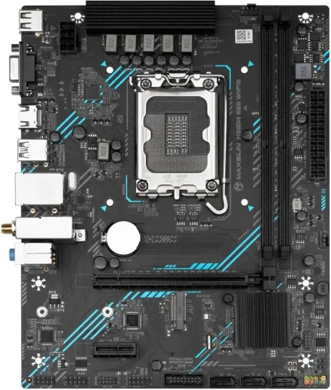 фото Материнская плата mATX MAXSUN MS-H610M 666 WIFI6 ARGB в Челябинске