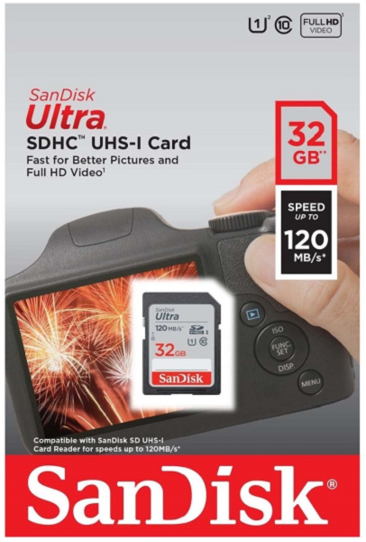 фото Карта памяти SDHC 32GB SanDisk SDSDUN4-032G-GN6IN в Екатеринбурге