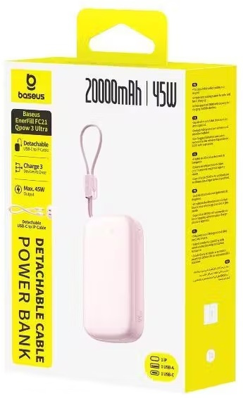 фото Аккумулятор внешний Baseus EnerFill FC21 Qpow 3 Ultra
