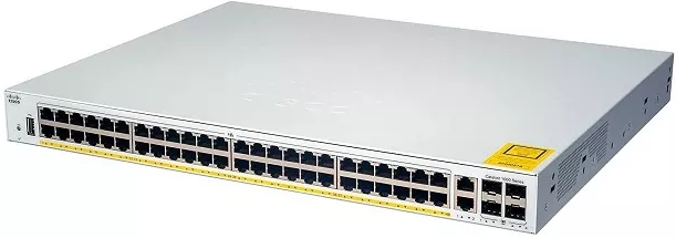 

Коммутатор Cisco C1000FE-48P-4G-L Catalyst 1000 48 PoE FE, 2x1G SFP, 2X1G combo, C1000FE-48P-4G-L