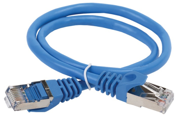 фото Кабель патч-корд FTP 5е кат. 1м ITK PC03-C5EFL-1M в Екатеринбурге