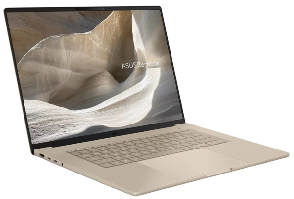 фото Ноутбук  ASUS Zenbook A16 UX3607OA-SQ013W в Санкт-Петербургe 16 ", Snapdragon, 48 Гб RAM, 1 Тб SSD, Adreno, Бежевый