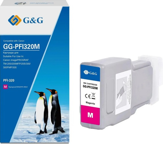 фото Картридж струйный G&G GG-PFI320M в Перми